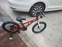 优贝（RoyalBaby）儿童自行车5-9岁男女学生通勤镁合金单车月亮系列 宇航员18寸红色 实拍图