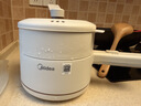 美的（Midea）电煮锅 小电锅 电蒸锅 宿舍小锅多功能锅辅食锅 1.6L学生寝室一体泡面小火锅电煮锅XZE2017 配蒸笼 实拍图