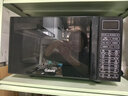 格兰仕（Galanz）家用微波炉烤箱一体机 23升大容量 800瓦速热  智能菜单 杀菌解冻 智能平板式 光波炉Q6(P0) 实拍图