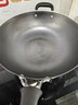 爱仕达（ASD）炒锅铸铁锅不锈无涂层平底家用铁锅炒菜锅32cm燃气电磁炉通用QB 实拍图