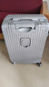梵地亚行李箱多功能箱包拉杆箱学生大容量旅行密码箱皮箱杯架银色24英寸 实拍图