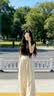 欧迪惠（Oudihui）休闲裤女装夏季2026新款显瘦穿搭短袖衣服运动工装阔腿裤子女套装 上衣+裤子【配腰带】 S 【建议80-95斤】 实拍图