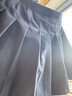 衣诺坊女童百褶短裙酒红带安全裤六一演出合唱服藏青色表演裙子女生裙子 实拍图