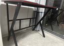 奥伦福特  电脑桌台式家用电竞游戏桌办公书桌简约书房写字桌子 碳纤维纹路单桌-100*60 升级款电竞桌 实拍图