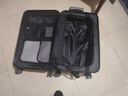 纯奢（CHEYSIR）五轮超大容量行李箱万向轮PC拉杆箱男女学生旅行箱密码箱包皮箱子 经典款-耀夜黑·减震刹车功能 26英寸 -抗菌内里【创新5轮-中途旅游/上学】 实拍图