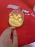 TaTanice郁金香小夜灯DIY花海氛围水晶球摆件儿童减压趣味玩具生日礼物 实拍图