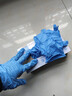 英科医疗（INTCO）一次性手套丁腈手套100只特大码厨房家务耐用检查橡胶丁晴手套 实拍图
