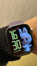 Apple/苹果 Watch S11 智能手表GPS款42毫米银色铝金属表壳雾紫色运动型表带S/M MEUT4CH/B 实拍图