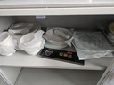 红牡丹景德镇碗碟套装家用餐具整套轻奢金边碗具陶瓷盘子碗骨瓷碗筷套装 月光牡丹56头支持微波炉 礼盒装 实拍图