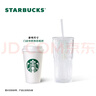 星巴克（Starbucks）极光幻彩女神款玻璃吸管杯550ml冷水杯咖啡杯办公室女神节礼物 实拍图