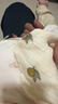 beedoll婴儿口水巾纯棉防水纱布围嘴宝宝防吐奶围兜幼围脖六层3条装 A组 实拍图