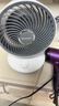 夏普小风铃空气循环扇电风扇家用小型桌面台式宿舍卧室办公室静轻音抑菌扇叶摇头台扇PJ-CA230B-A 实拍图