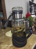【送杯套】大容量加厚玻璃杯子便携吨吨杯茶水分离带杯套泡茶水杯 透明 1000ml吨吨桶 1只装 实拍图
