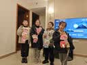 新年元宵元旦节国潮醒狮灯笼手工diy材料包儿童手提狮子花灯道具 粉+紫+蓝+红四个装 实拍图