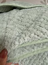 三利7A抗菌浴巾A类吸水速干成人大浴巾男士女通用 75*140cm淡绿色运动 实拍图