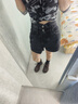 百丽休闲舒适牛津鞋女春季小皮鞋厚底时尚乐福鞋D3V1DAM5 棕色 34 实拍图