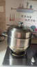 京东京造 蒸锅 大容量304不锈钢汤锅加厚炖蒸煮燃气灶家用 双层30cm 实拍图
