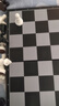 友邦（UB）国际象棋 磁性折叠圆角款黑白入门教学户外 4852C(大号) 实拍图