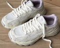 骆驼（CAMEL）漫游复古慢跑鞋女户外运动鞋子 K23S09L7014-1 米白/香芋紫 38 实拍图