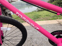 途锐达京东自营超轻铝合金自行车儿童6-12岁女孩单车元旦礼物蜂鸟20寸粉 实拍图