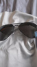 雷朋（RayBan）经典飞行员系列太阳镜开车骑行墨镜男女户外眼镜0RB3025礼物 002/58黑色镜框偏光镜片 尺寸62 实拍图