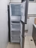 海尔（Haier）「真省电」310L三门冰箱抗菌净味一级能效风冷无霜BCD-310WGHD3E7WV(银)国家补贴 实拍图