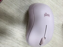 罗技（Logitech）M221轻音鼠标 无线鼠标 办公鼠标 对称鼠标 带无线微型接收器 茱萸粉 实拍图