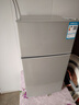 新飞冰箱小型租房用 一级能效冷 藏冷冻两用1-2人家用小冰箱 出租房双门电冰箱办公室两门 26年升级 76A一级能效【保鲜盒款】银 实拍图