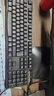 双飞燕（A4TECH）WKG-1000 104键 无线键鼠套装 无线键盘鼠标套装无线鼠标键盘套装办公键盘打字手感好 黑色 无线 实拍图