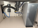 海尔（Haier）前置过滤器全屋净水器家用15T/h大通量智能自动冲洗双重过滤磁吸抑菌终身免换芯【新品】XFAZ45 实拍图