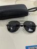 帕杰斯高清偏光太阳镜男女同款驾驶镜开车墨镜钓鱼防晒防紫外线变色眼镜 黑色款 实拍图