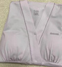 嫚熙春夏款哺乳衣外出透气孕妇自带胸垫喂奶睡衣月子服产后家居服 紫M 实拍图