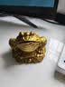 缤越黄铜金蟾招财摆件三足金蟾摆件金蝉黄铜金蟾蜍摆件店铺开业礼品 实拍图