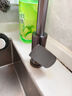 四季沐歌厨房水龙头系列抽拉式304不锈钢飞瀑冷热360°旋转洗菜盆水槽龙头 实拍图