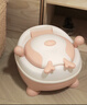 YEESOOM儿童马桶 坐便器男孩女孩抽屉式婴儿宝宝小马桶女宝宝 小鹿粉色【PU软垫】100清洁袋+刷 实拍图