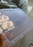 佳帮手塑料收纳箱 透明加厚储物箱衣物玩具车载整理箱 大号20L1只装  实拍图