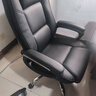 博泰电脑椅 家用办公椅 转椅工学皮椅子 时尚升降座椅职员椅 黑91886 实拍图