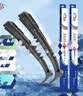 澳冶适用于长安悦翔V3(11-18款)无骨雨刮器原车尺寸前雨刷1对装24+14 实拍图