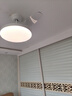 欧普照明（OPPLE）风扇灯吊扇灯多档调色LED照明Ra95奶油餐厅厨房卧室1级能效冰风白 实拍图