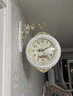 汉时（Hense）客厅双面挂钟欧式挂表时尚创意两面装饰时钟45.5cm石英钟表HDS02 实拍图