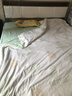 迎裕财实木1.8m软包双人床主卧现代简约单人出租屋床 灰软包床+5cm床垫 1.8*2米框架结构【促销款】 实拍图