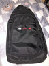 袋鼠双肩包男士背包大容量行李旅游包学生书包女初中商务笔记本电脑包 黑色配红标 实拍图