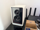 漫步者花再Halo 2.0 深渊监听音箱 蓝牙电脑音响 桌面音响 HIFI级音质 电视音响 客厅音响 破晓白 实拍图