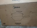 美的（Midea）电炒锅 电火锅 电蒸锅 电煮锅家用多功能 炒菜锅一体不沾5.5L上蒸下煮电热锅 HCG3215 配蒸笼木铲 实拍图