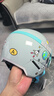 NEVA3C认证儿童头盔男女孩夏季电动车摩托车卡通可爱宝宝安全帽 A类新国标浅蓝太空梦 实拍图