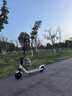 九号（Ninebot）电动滑板车E2Plus白色升级款 成年人减震折叠氛围灯电动车两轮代步智能学生便携式大屏仪表 实拍图