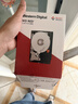 西部数据（WD）NAS机械硬盘 WD Red Plus 西数红盘 6TB 5400转256MB SATA CMR垂直 NAS专用硬盘 3.5英寸 WD60EFPX 实拍图