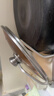 美厨（MAXCOOK）玻璃盖汤锅盖 304不锈钢包边炒锅盖煎锅盖火锅盖26cm MCPJ9623 实拍图