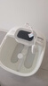 飞利浦（PHILIPS）泡脚桶躺泡免洗电动按摩足浴盆UV杀菌小白桶智能恒温加热软胶泡脚盆3222F 节日生日实用礼物 实拍图