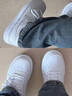 特步情侣男女板鞋小白鞋空军一号春夏透气耐磨百搭运动板鞋休闲鞋 实拍图